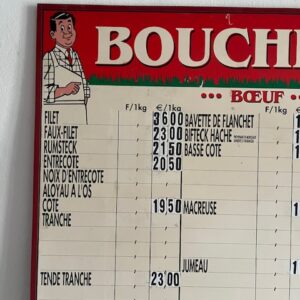 Alternative view of Comme à la boucherie