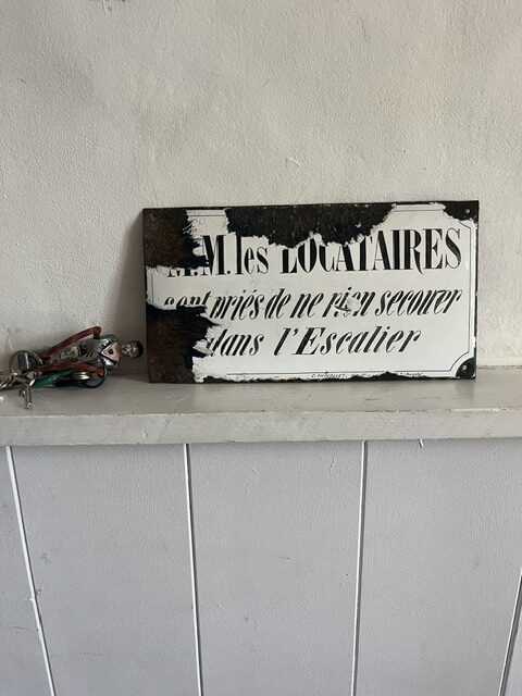 Dans les escaliers